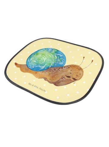 Mr. & Mrs. Panda Autoscheiben Sonnenschutz Schnecke Sir ohne Spruch in Gelb Pastell