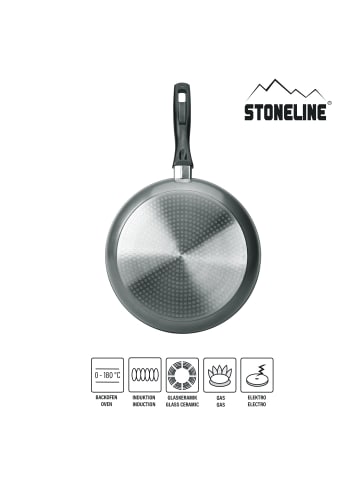 Stoneline Classic Schmorpfanne in Grau