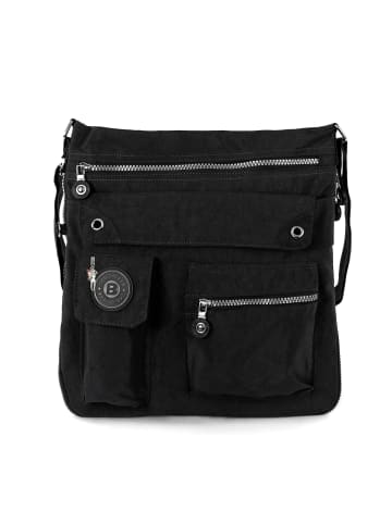 Bag Street Umhängetasche Nylon schwarz ca. 31cm