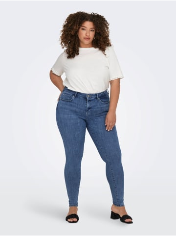 ONLY Carmakoma Skinny Jeans Plus Size CARPOWER in Dunkelblau