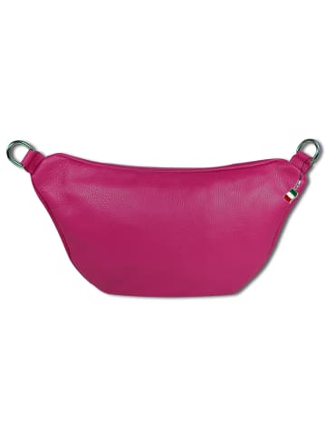 Florence Florence Gürteltasche Leder pink, fuchsia ca. 37cm breit