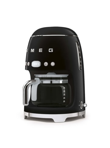 Smeg Kaffeemaschine 50's Retro Style in Schwarz