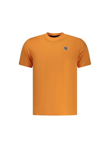 North Sails Orange Baumwolle Herren T-Shirt