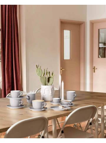 Seltmann Weiden 18er Set Kaffeeservice Liberty Pure Colors in New Grey