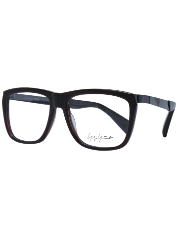 Yohji Yamamoto Unisex Optische Fassungen Quadratisch Braun