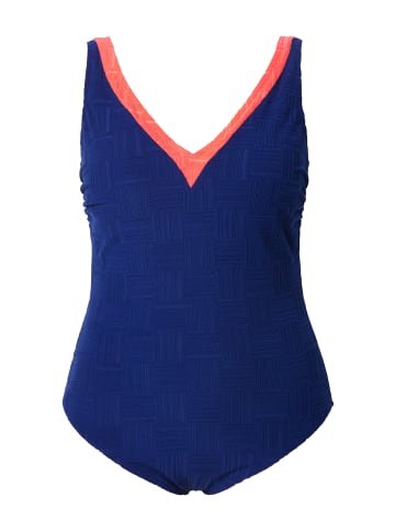 Ulla Popken Badeanzug in marine