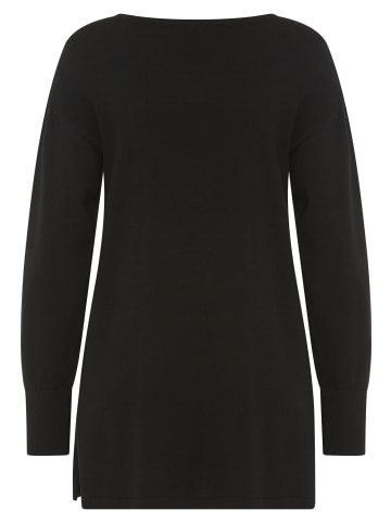 Laura Scott Strickpullover in schwarz solid