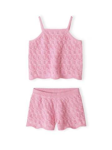 Minoti 2-tlg Top & Shorts 30SET101 in pink