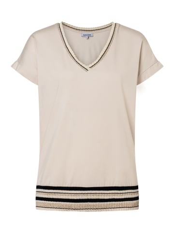 More & More Kurzarmshirt in powder creme