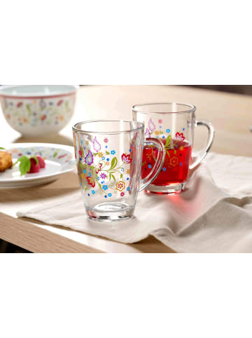Ritzenhoff & Breker 6er Set Kaffeegläser Shanti in 380 ml in bunt