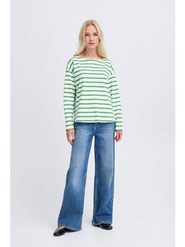 b. young Langarm BYRAMSI Relaxed fit in LEPRECHAUN STRIPE
