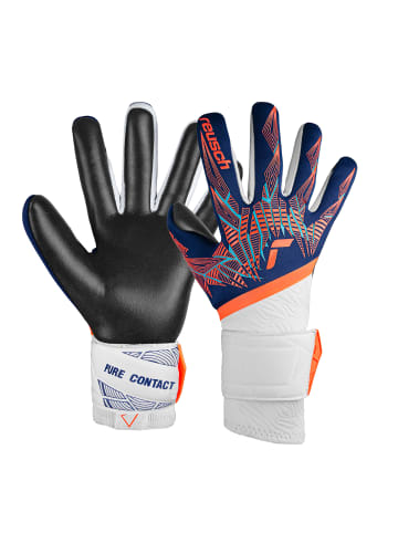 Reusch Torwarthandschuh Pure Contact Gold in 4848 premi blu/electr oran/blc