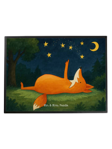Mr. & Mrs. Panda Schreibtischauflage Fuchs Sterne Design ohne Sp... in Weiß