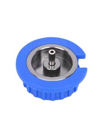 COFI 1453 Gaskartuschen-Adapter Schraub- zu Bajonettventil in Blau
