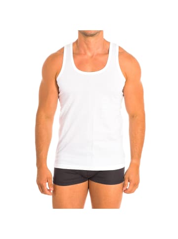 Q-en Unterhemd in White