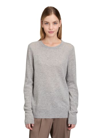 Betty Barclay Kaschmir-Pullover mit Rundhalsausschnitt in Light Silver Melange