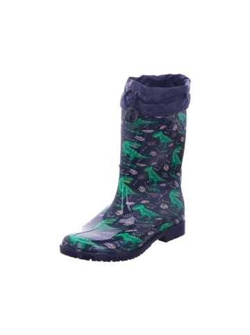 Slobby Regenstiefel Gefüttert in blau