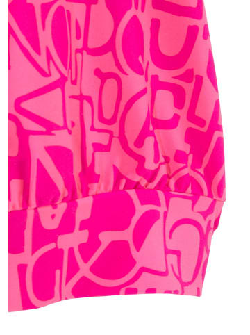 Venice Beach Oversize-Tankini in beere-rosa