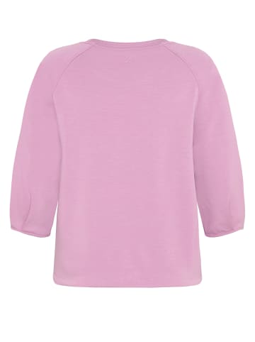 Zero  Sweatshirt unifarben in Smoky Grape