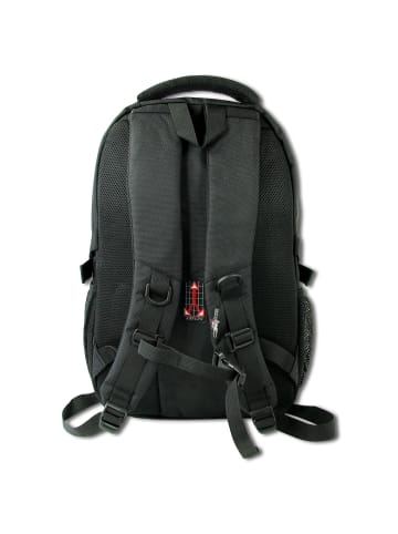 Travel n meet Businessrucksack, Freizeitrucksack Travel N Meet Rucksack schwarz ca. 38cm