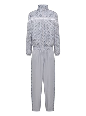 Carlo Colucci Tracksuit mit Sweatjacke Drazzer in Hellgrau