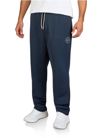 Jack & Jones Jogginghose JPSTKANE LANDON UNCUFFED SWT PANTS comfort/relaxed in Blau