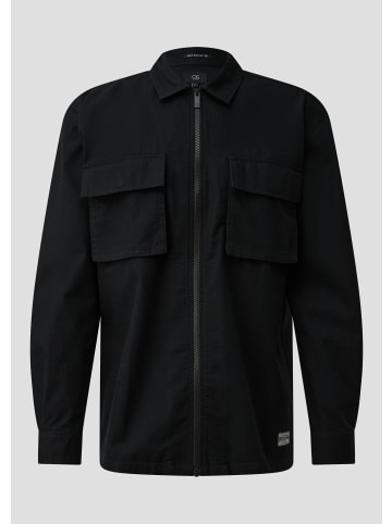 QS Hemd in 9999_schwarz