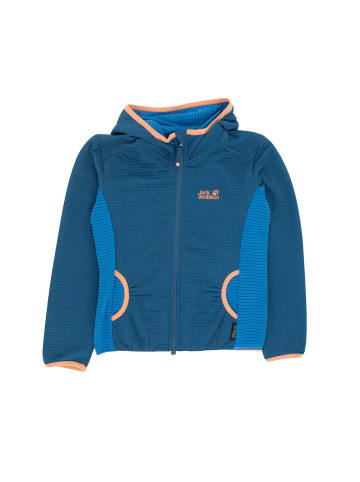 Jack Wolfskin Jacke Tongari Fleece in Blau