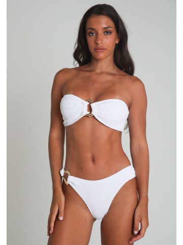 Moda Minx Bikinihose SCRUNCH in White