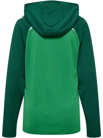 Hummel Reißverschluss Jacke Daumenlöcher Hmllead Damen in JELLY BEAN/EVERGREEN