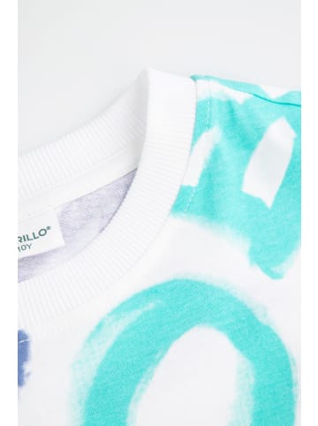 Coccodrillo T-Shirt mit kurzem Ärmel in weiß