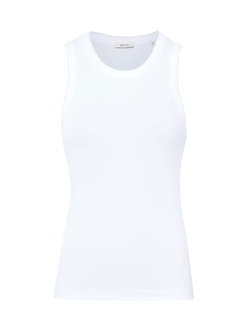 OPUS Top Ilesso Scallop in weiß