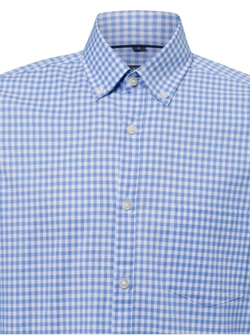 Nils Sundström Hemd in hellblau weiß