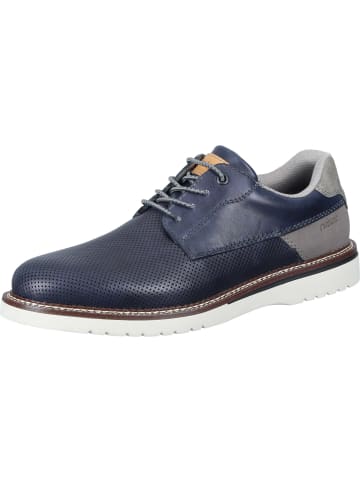 rieker Schnürschuhe in navy/kiesel/dunst/cuolo