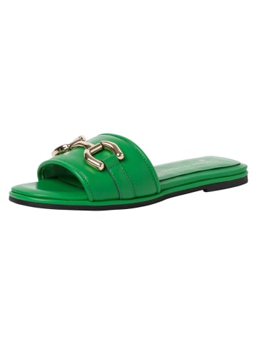 Marco Tozzi BY GUIDO MARIA KRETSCHMER Pantolette in GREEN/GOLD