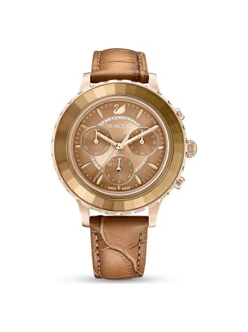 Swarovski Chronograph für Damen in gold