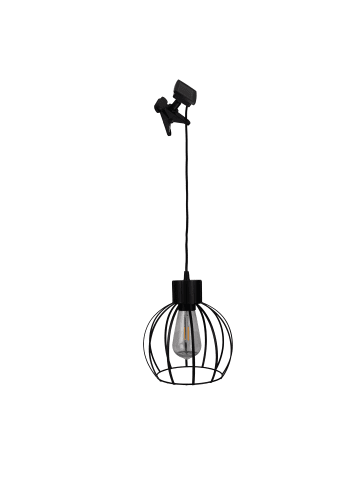 näve LED Solarleuchte "GRID" in schwarz - (L)20 cm x (B)20 cm x (H)130 cm