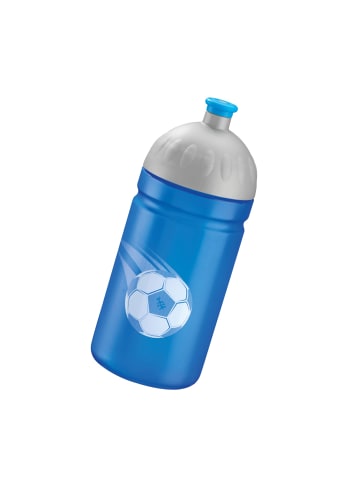 Step by Step Trinkflasche, 0,5 l, für Kindergarten und Schule in Soccer Lars, Blau