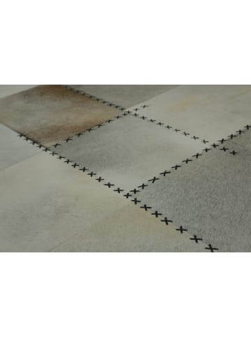 obsession Wohnzimmer Teppich – Kurzflorteppich Mystic 110 in grau - multi - rechteckig