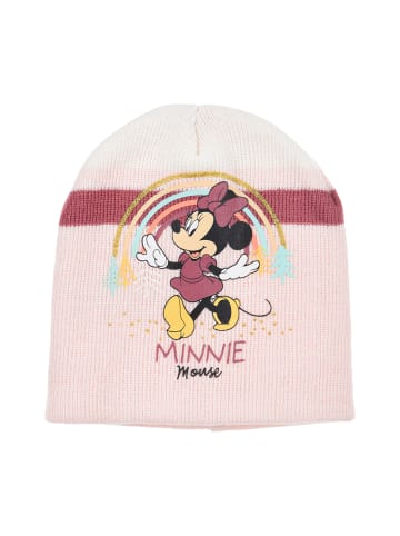 Disney Minnie Mouse Wintermütze Beanie in Rosa