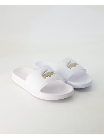 Lacoste Pantoletten in Weiß