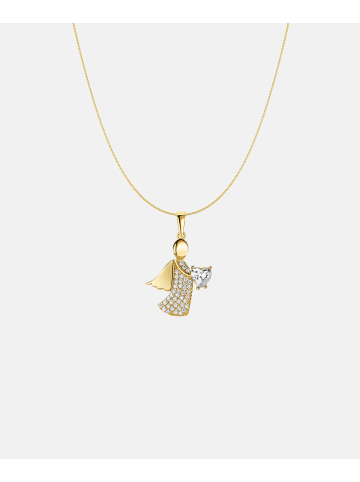 Diamant L'éternel Halskette aus 585 Gelbgold