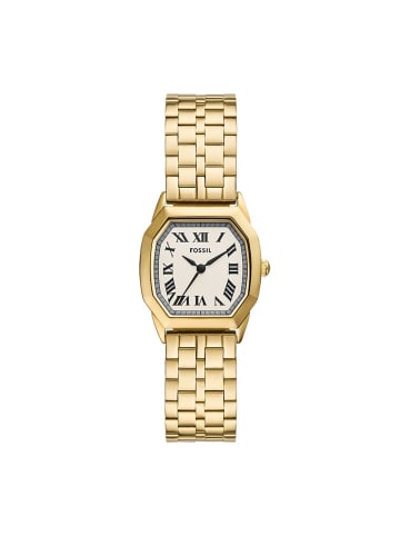 Fossil Quartzuhr Harlow in Gold