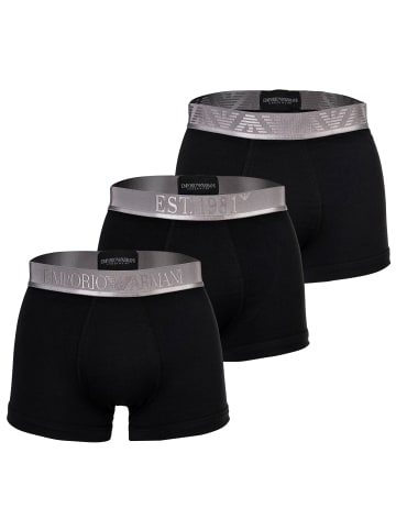 Emporio Armani Boxershort 3er Pack in Schwarz