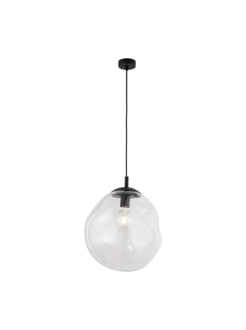 Licht-Erlebnisse Pendelleuchte (B)35 x (L)35 x (T)185 cm in Schwarz TransparentSchwarz Transparent