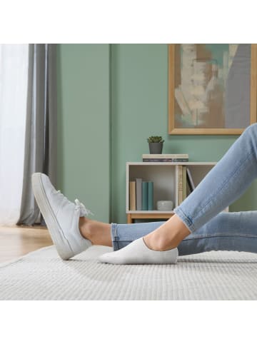 s.Oliver Baumwolle Unisex-Füßlinge 2 Paar in weiß