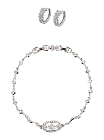 faina Women Jewelry Set in silver