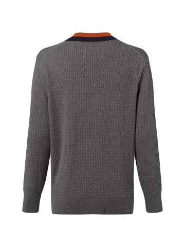 Gant Strickjacke in grau mehrfarbig - 0001