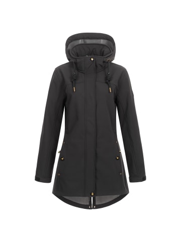 DEPROC Active Softshellmantel PEAK BREEZE BLACK EDITION  in Schwarz