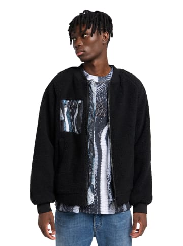 Carlo Colucci Bomberjacke Espositello in Schwarz